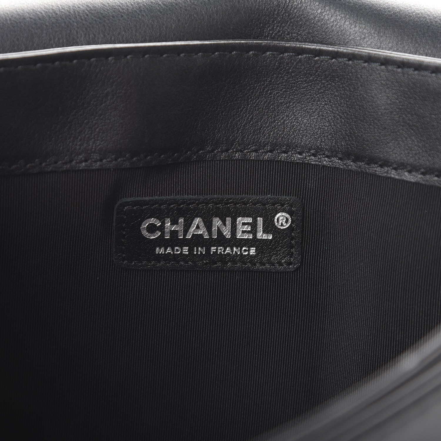 Chanel Calfskin Enchained Medium Boy Flap Black 5 of 12