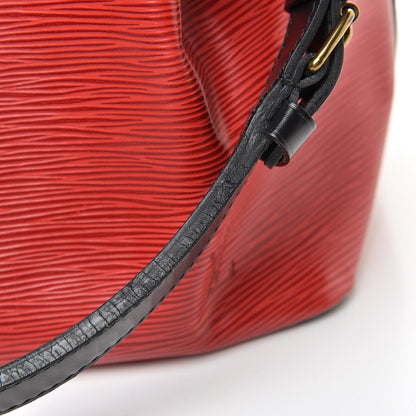 Louis Vuitton Epi Petit Noe Red Black 17 of 19