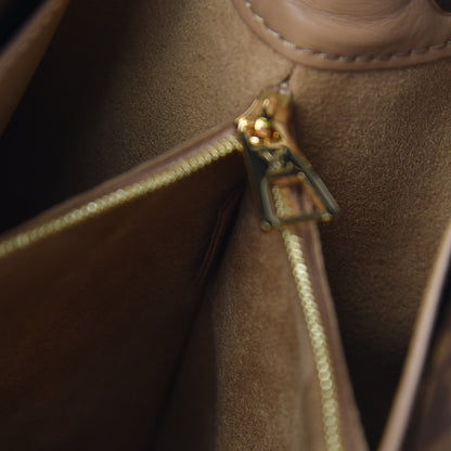 Louis Vuitton Grained Calfskin Monogram Double V Sesame 7 of 9