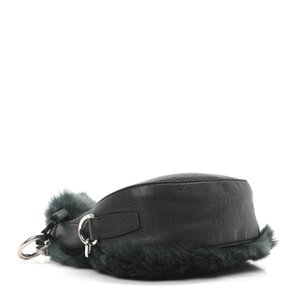 Burberry Shearling Small Knight Crossbody Bag Vine 4 of 9