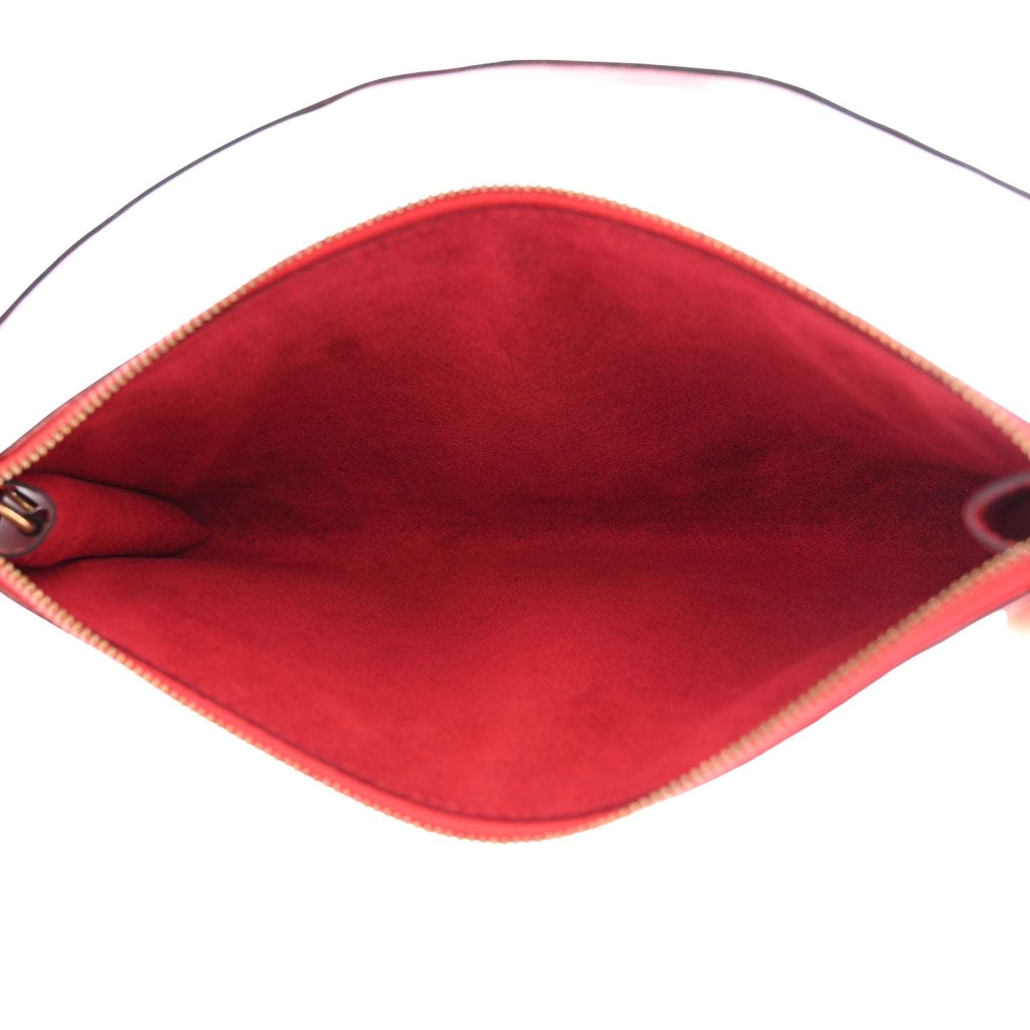 Epi Pochette Accessories 21 Castillan Red