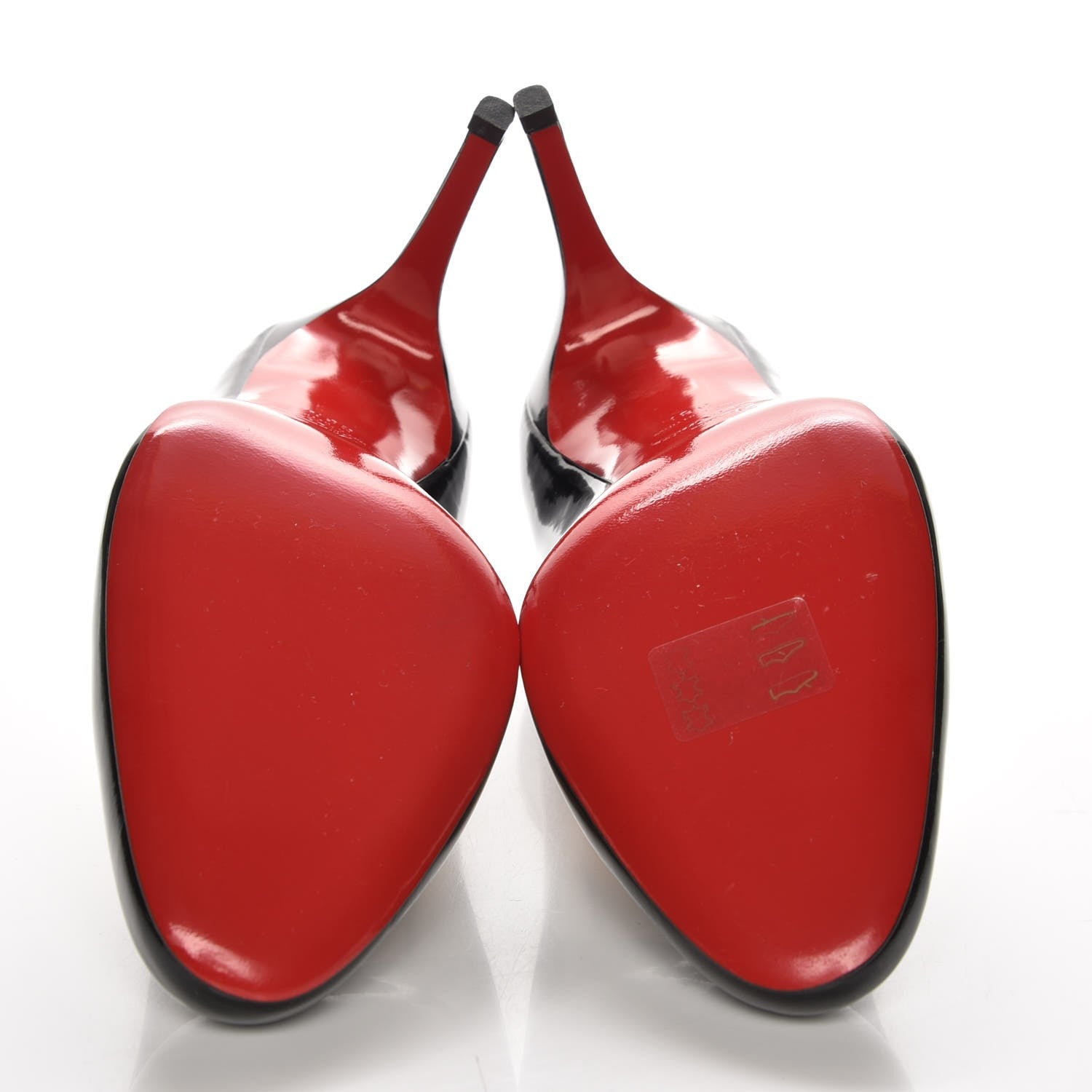 Christian Louboutin Patent Simple 100 Pumps 38.5 Black 5 of 8