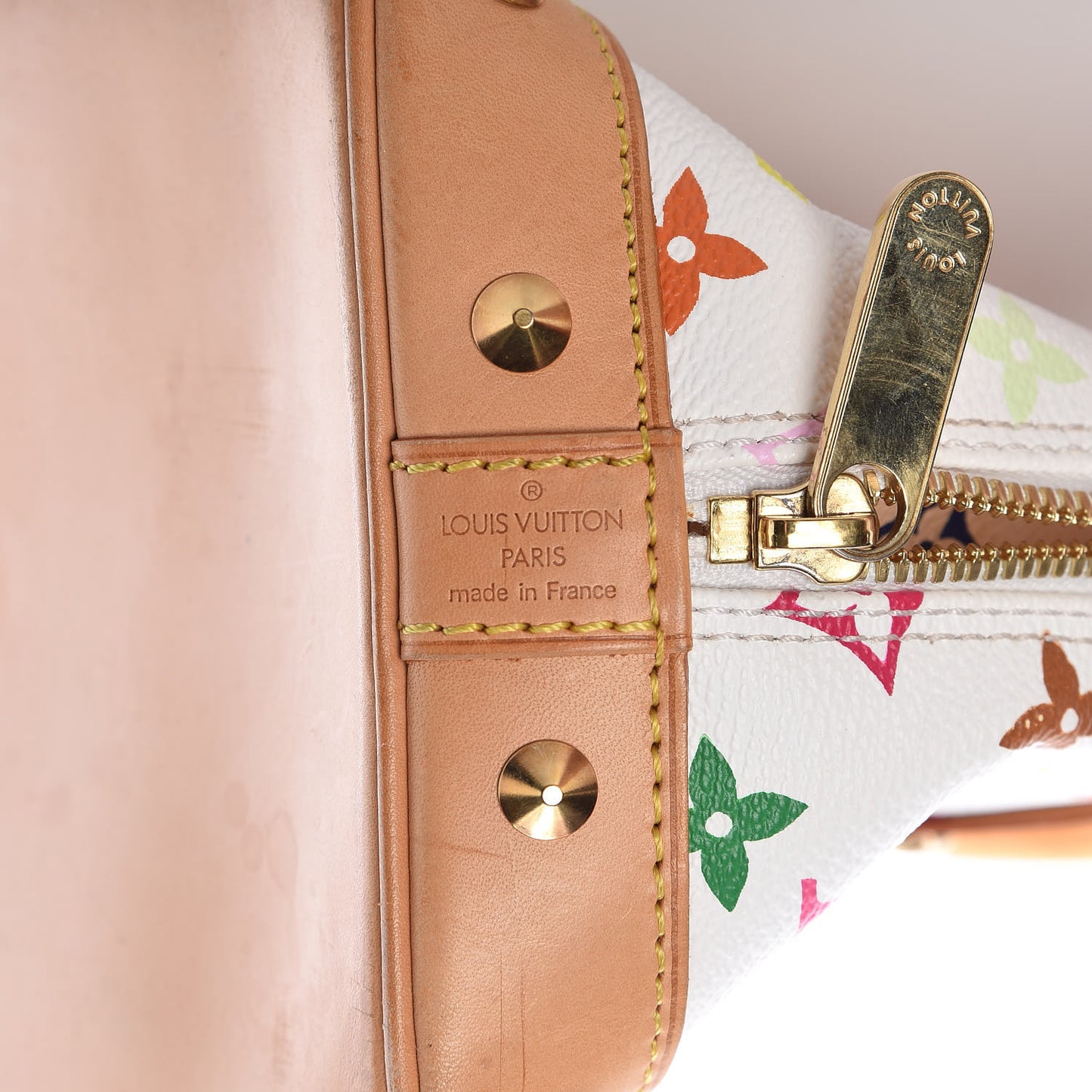 Monogram Multicolor Alma White