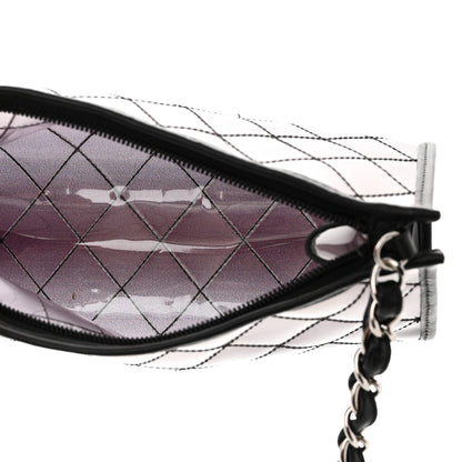 Chanel Vinyl Naked Pochette Black 5 of 11