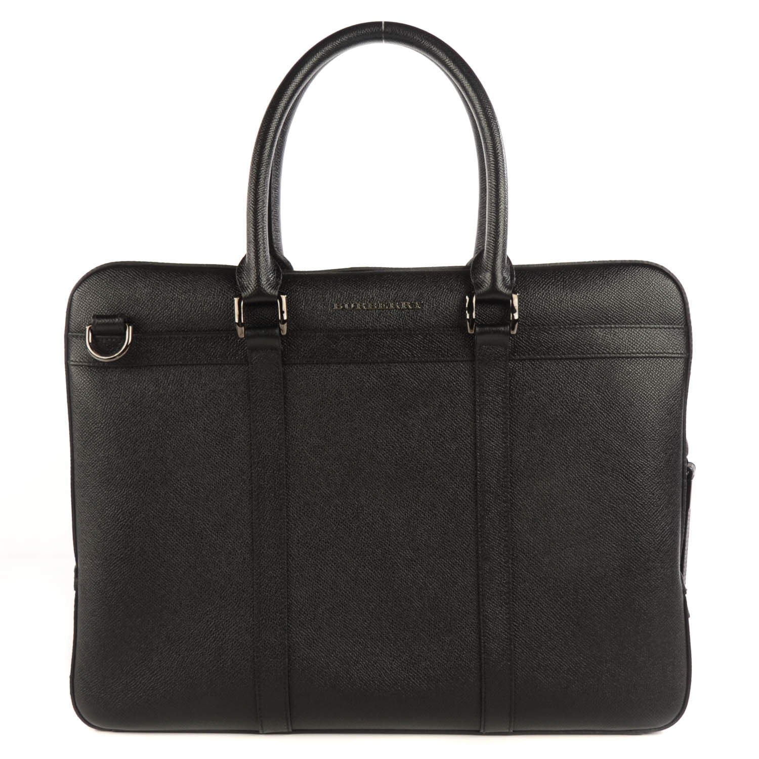 Burberry London Leather Ormond Briefcase Black 1 of 11