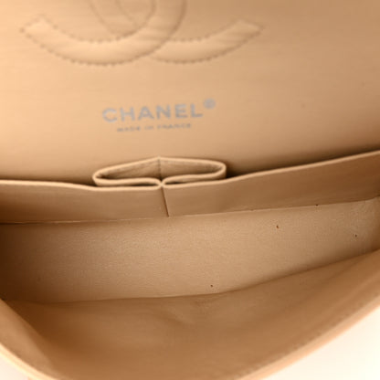 Chanel Caviar Quilted Medium Double Flap Beige Clair 5 of 10