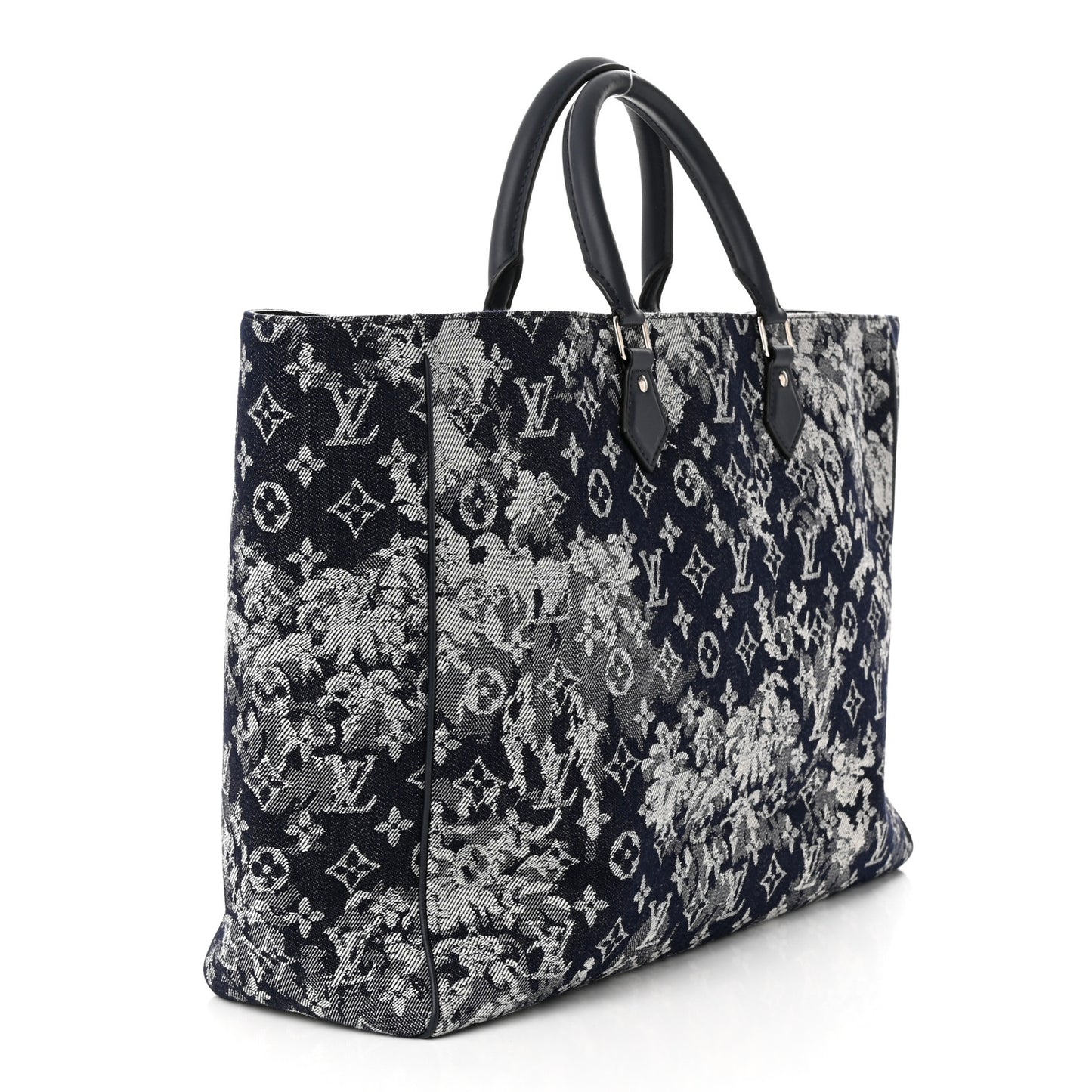 Monogram Tapestry Grand Sac Bleu