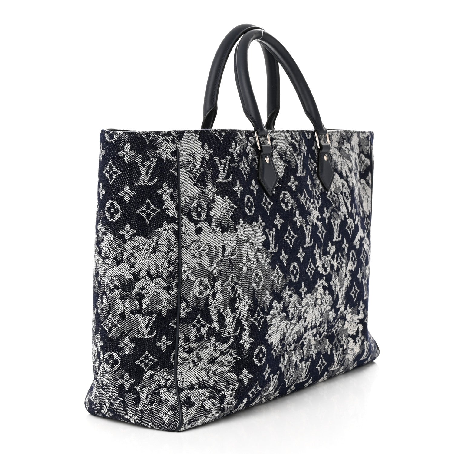 Louis Vuitton Monogram Tapestry Grand Sac Bleu 3 of 10