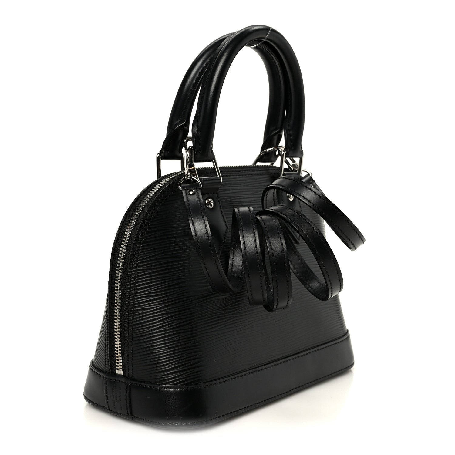 Louis Vuitton Epi Alma BB Black 3 of 13