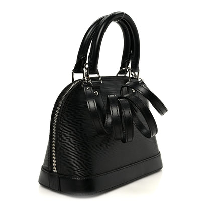 Louis Vuitton Epi Alma BB Black 3 of 13