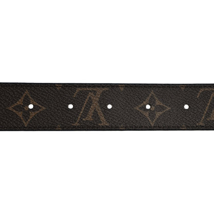 Louis Vuitton Calfskin Monogram 30mm LV Initiales Reversible Belt 90 36 Black 4 of 6