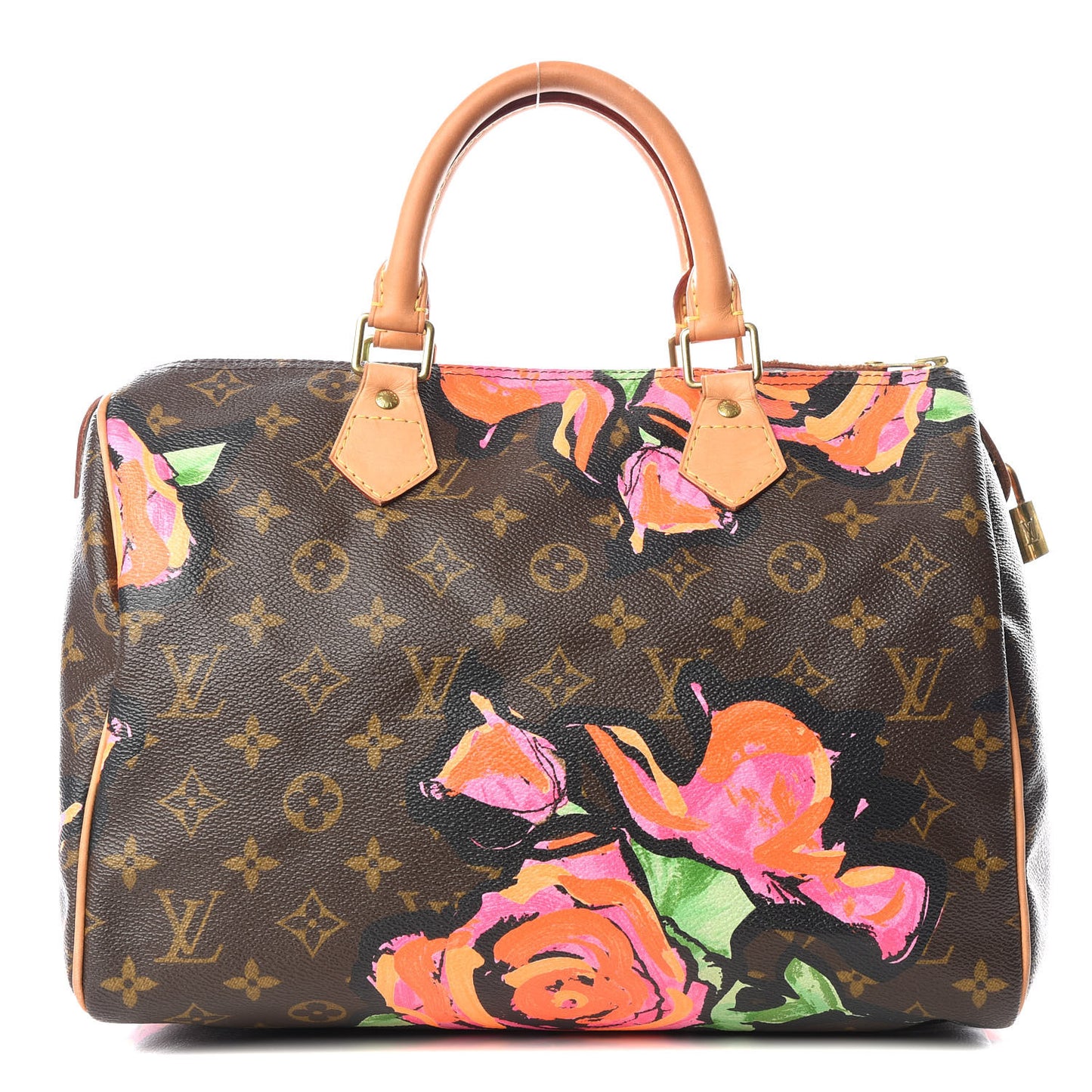 Monogram Roses Speedy 30