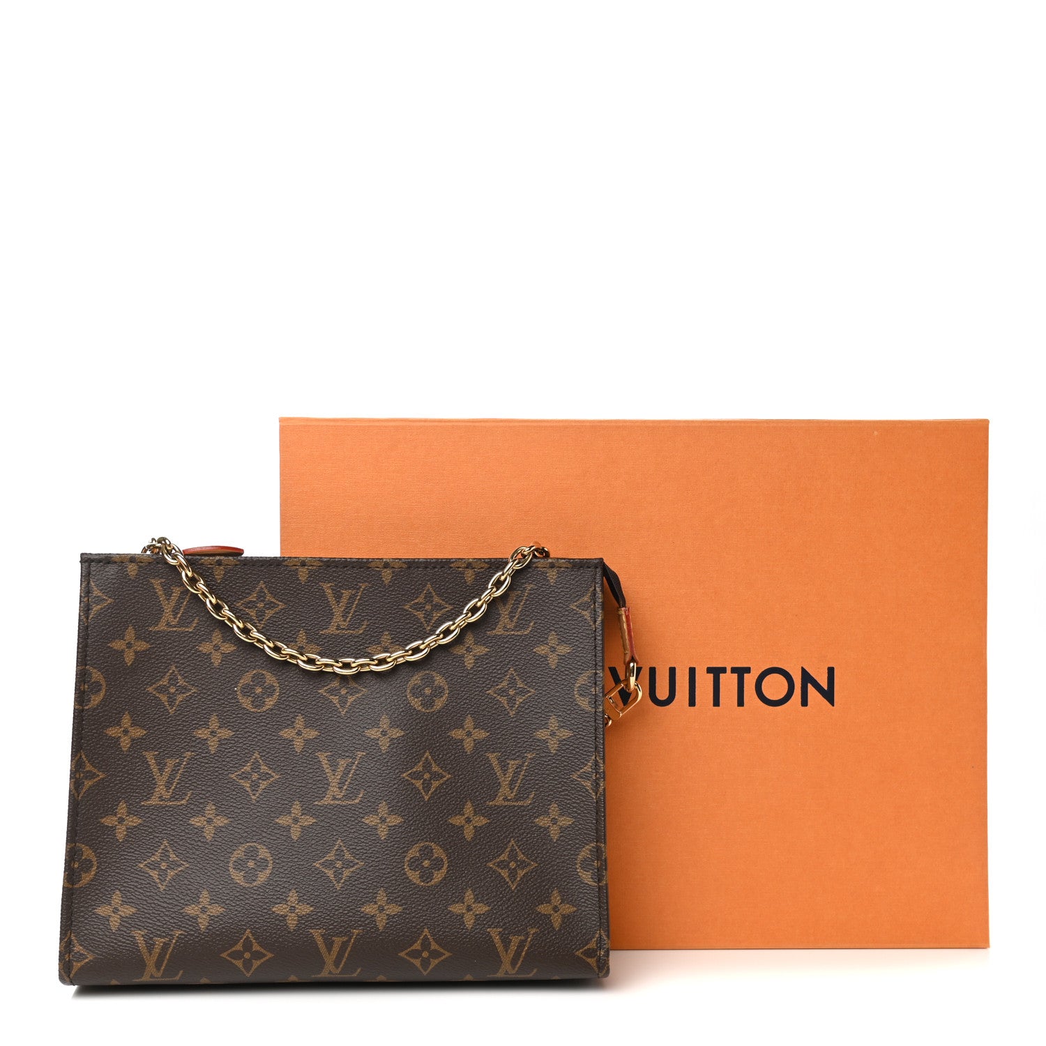 Louis Vuitton Monogram Toiletry Pouch On Chain 8 of 8