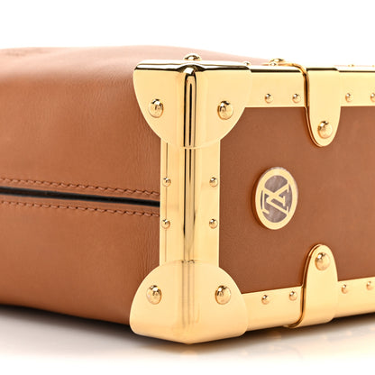 Louis Vuitton Calfskin Side Trunk MM Tan MM Tan 8 of 12
