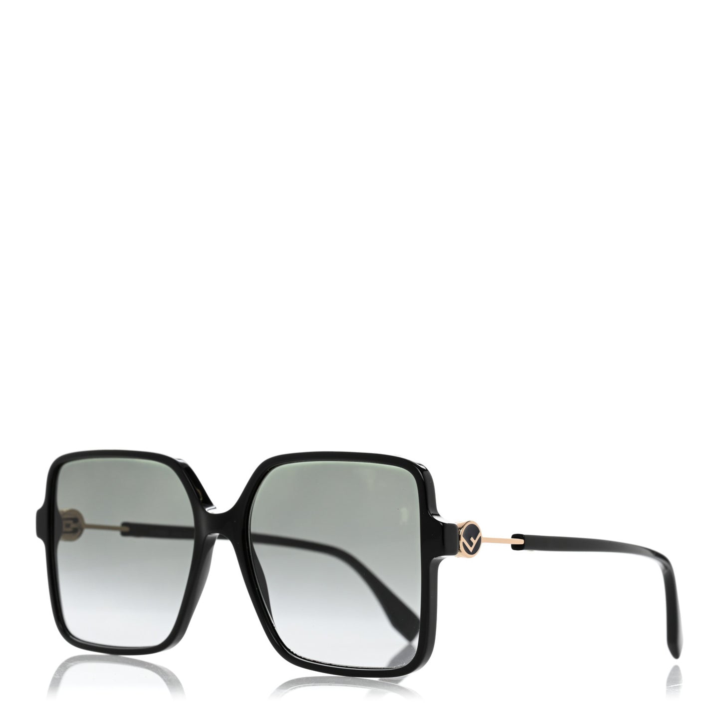 Square Sunglasses FF 0411/S Black