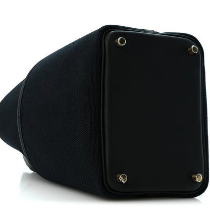 Hermes Toile Goeland Swift Cargo Picotin Lock 18 Black 9 of 10