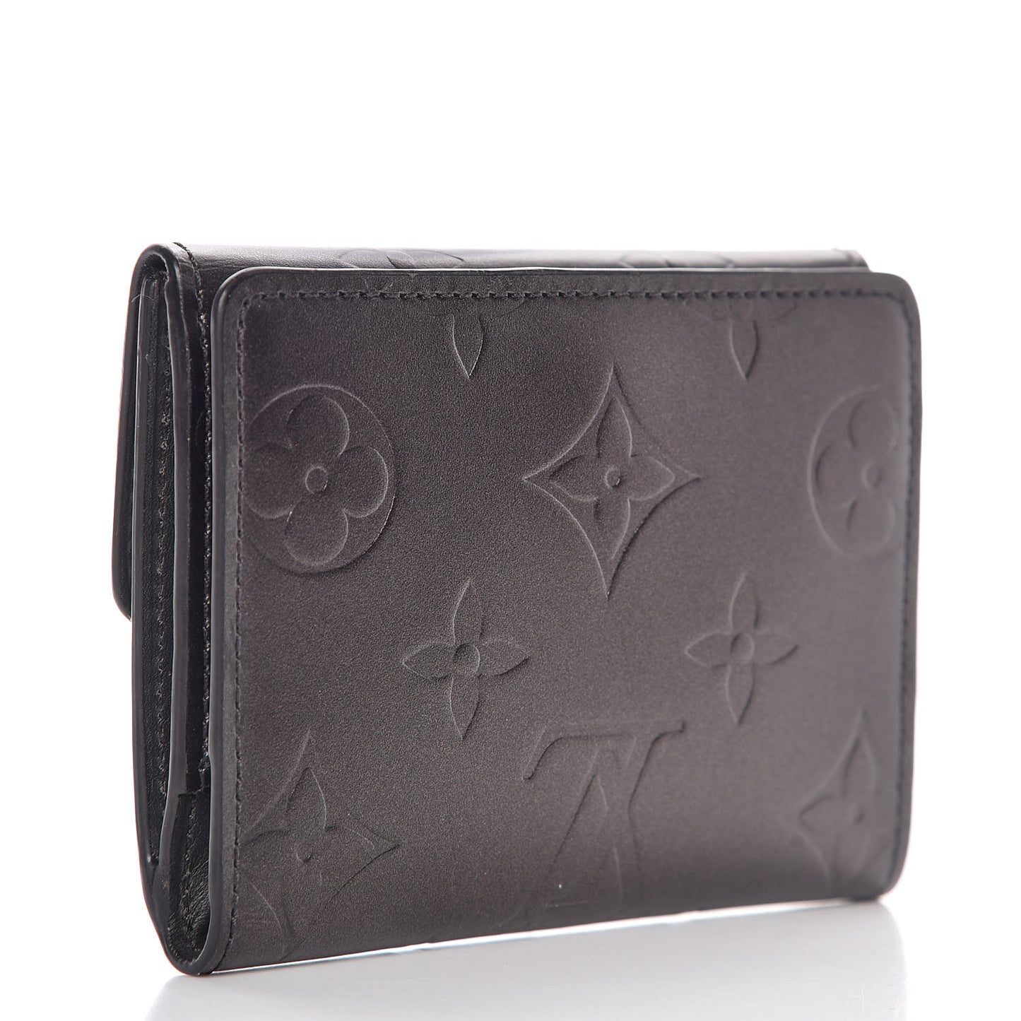 Mat Monogram Ludlow Wallet Black