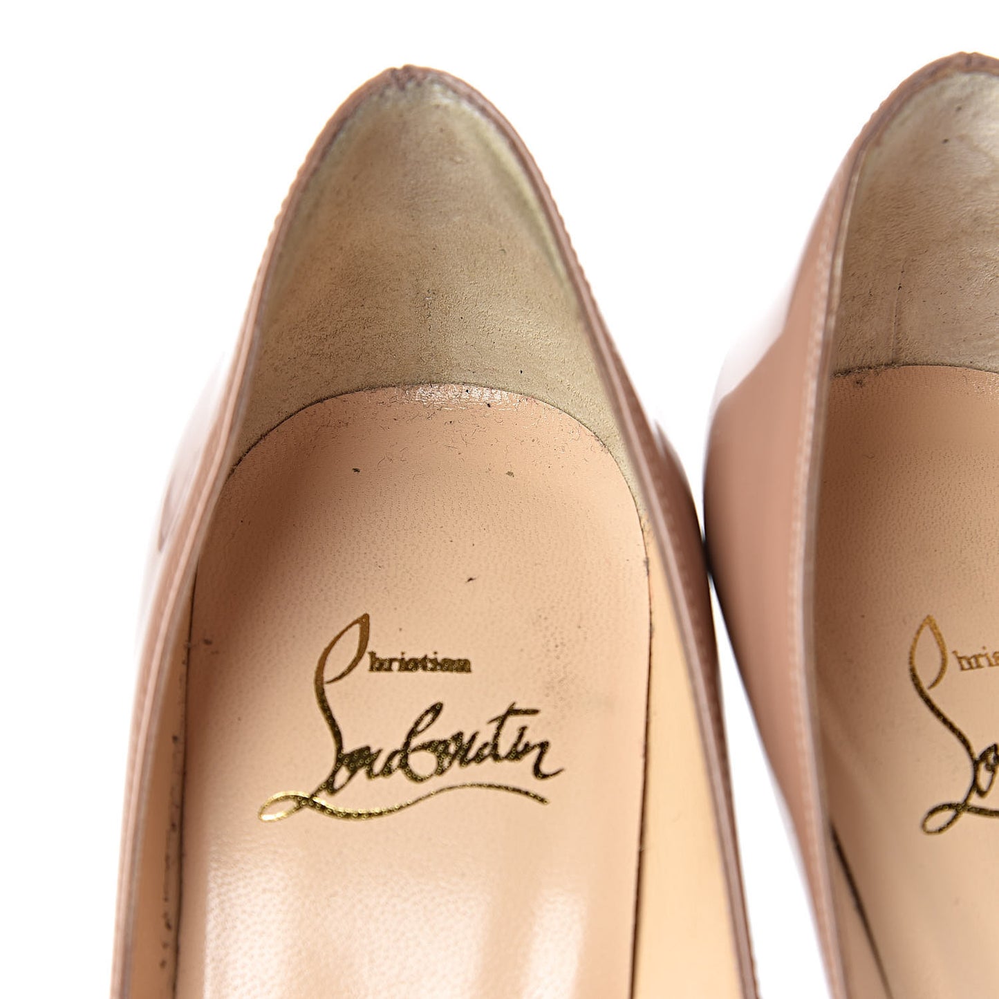 Patent Decollete 554 100 Pumps 35.5 Nude