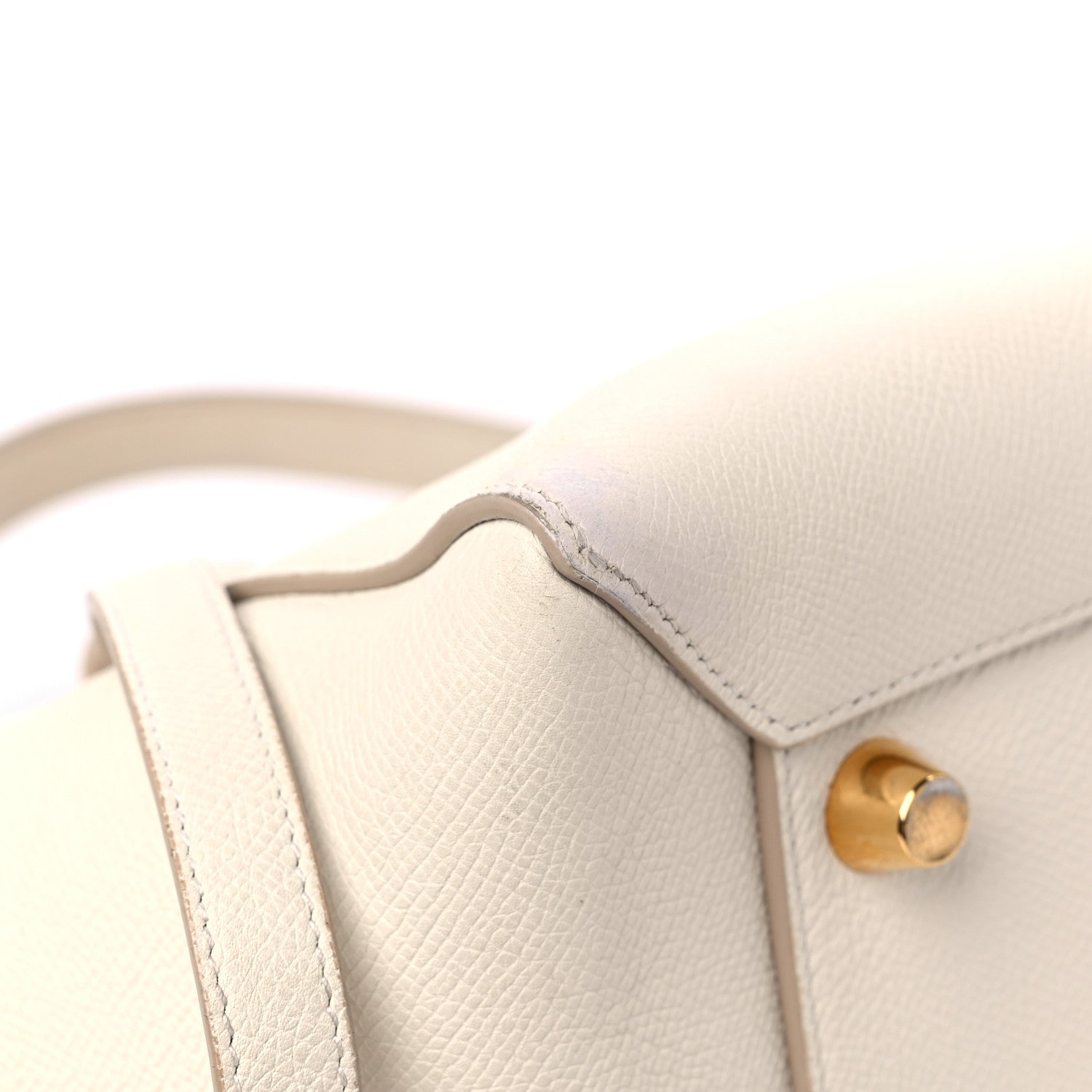 Celine Grained Calfskin Mini Belt Bag Linen 5 of 15