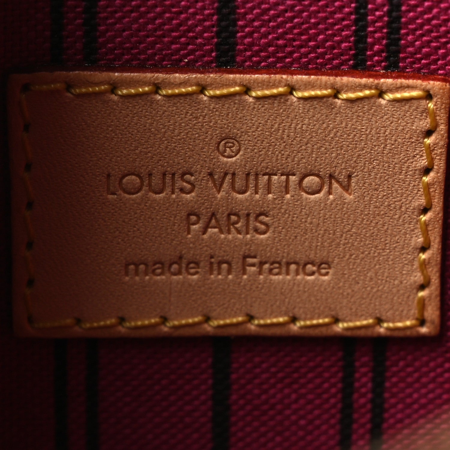 Louis Vuitton Monogram Neverfull MM GM Pochette Pivoine 6 of 9