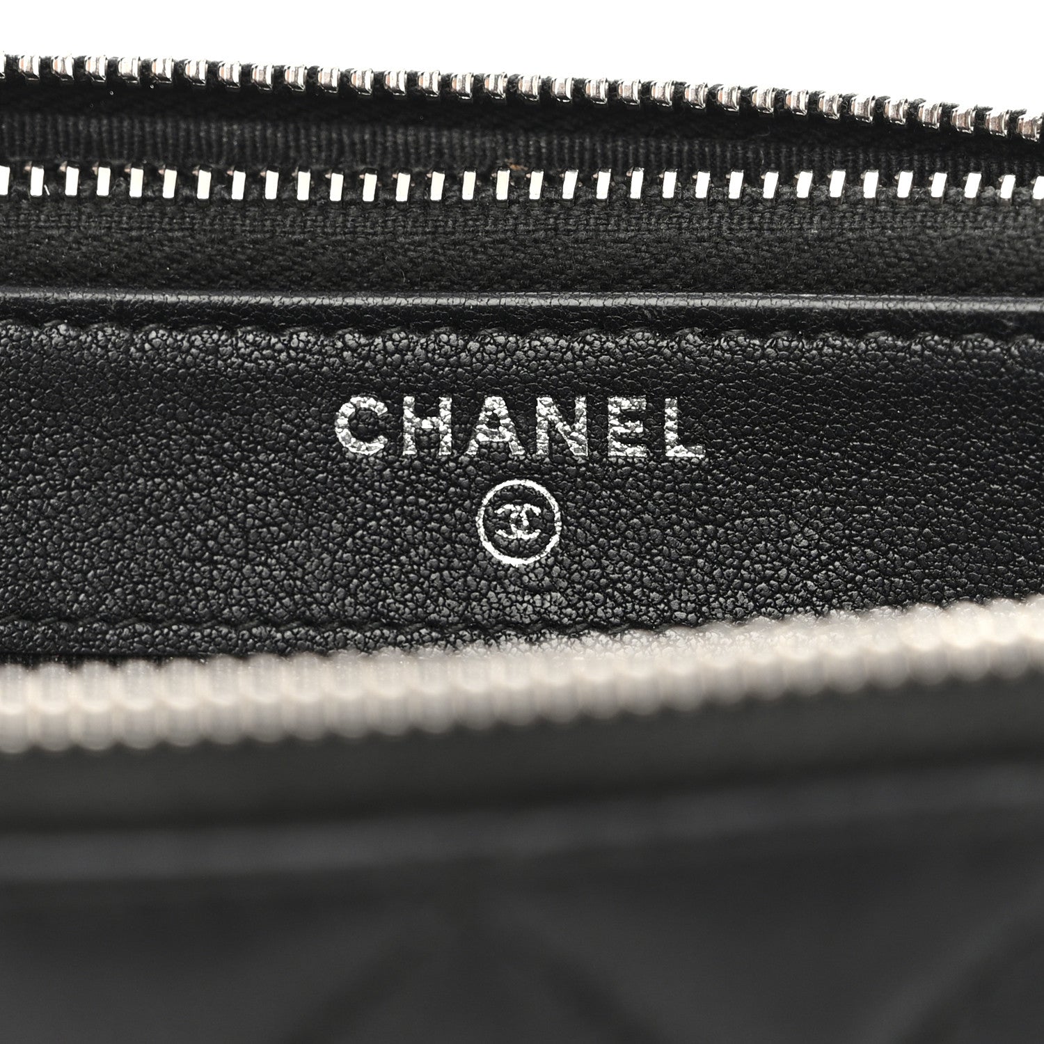 Chanel Lambskin Quilted CC Box Clutch With Chain Black 9 of 17