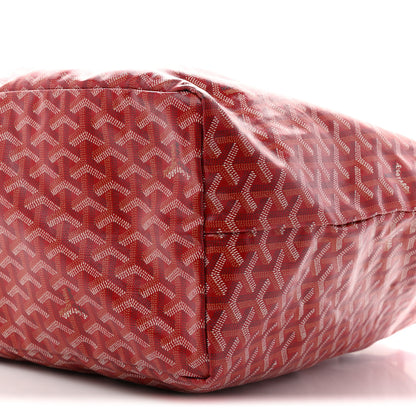 Goyard Goyardine Saint Louis GM Red 10 of 10