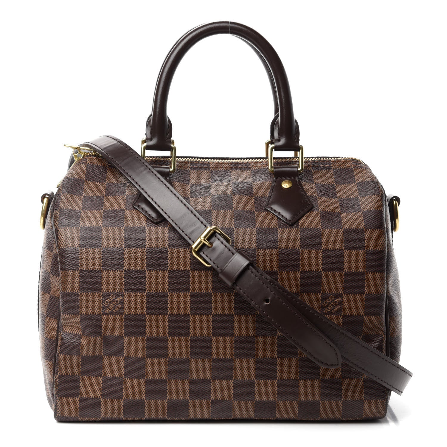 Louis Vuitton Damier Ebene Speedy Bandouliere 25 1 of 11