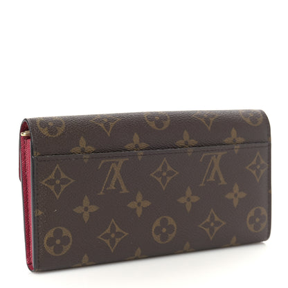Louis Vuitton Monogram Sarah Wallet NM Fuchsia 3 of 8