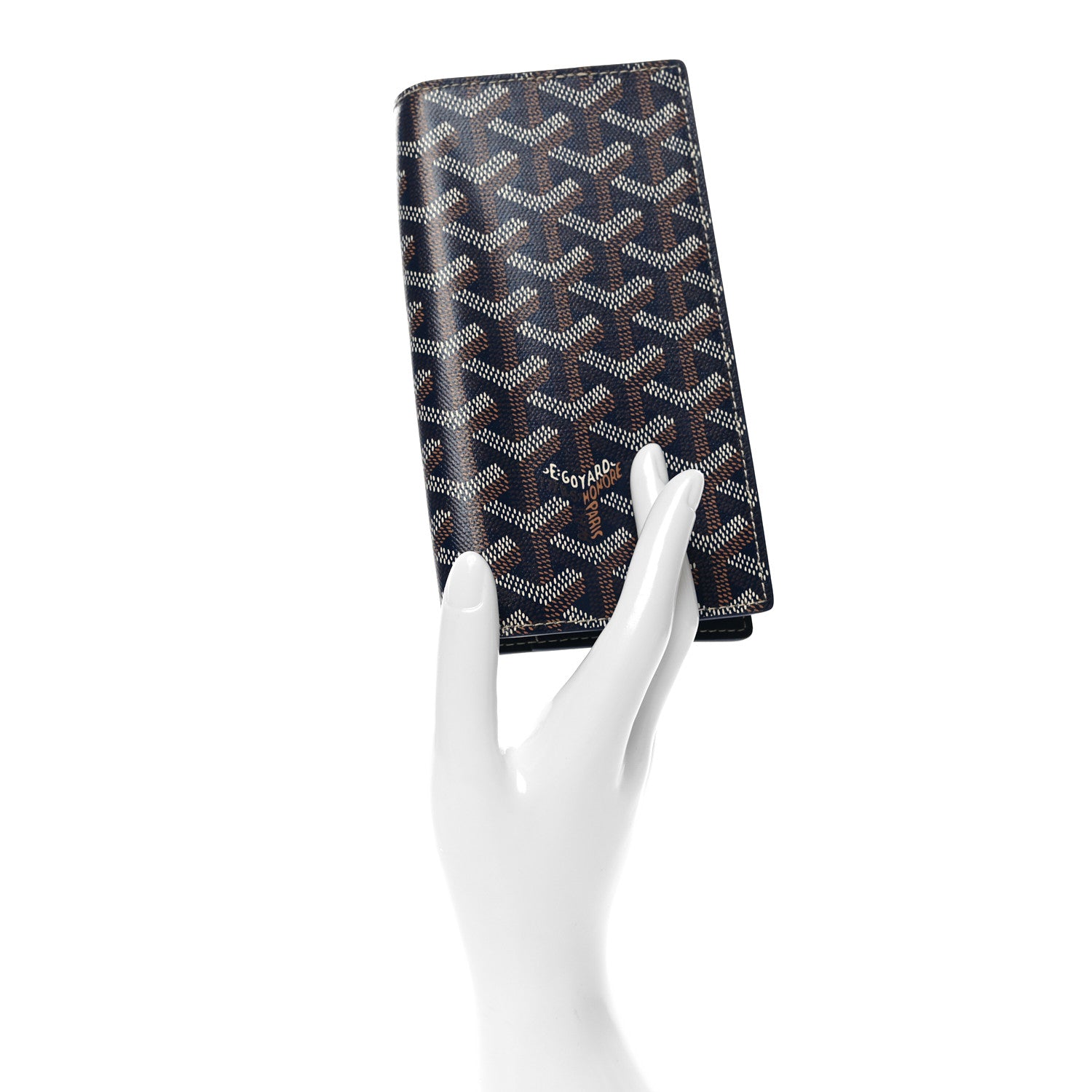 Goyard Goyardine Saint-Lambert Wallet Navy 2 of 8