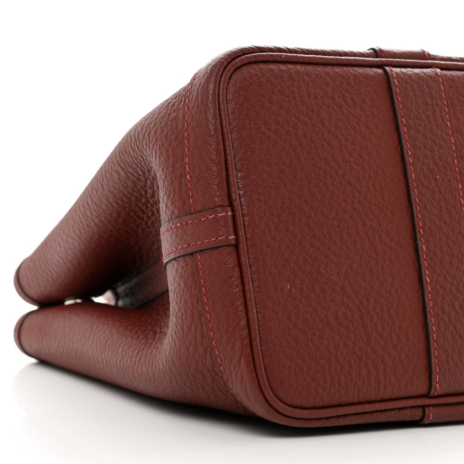Hermes Vache Country Garden Party 30 TPM Rouge H 8 of 10
