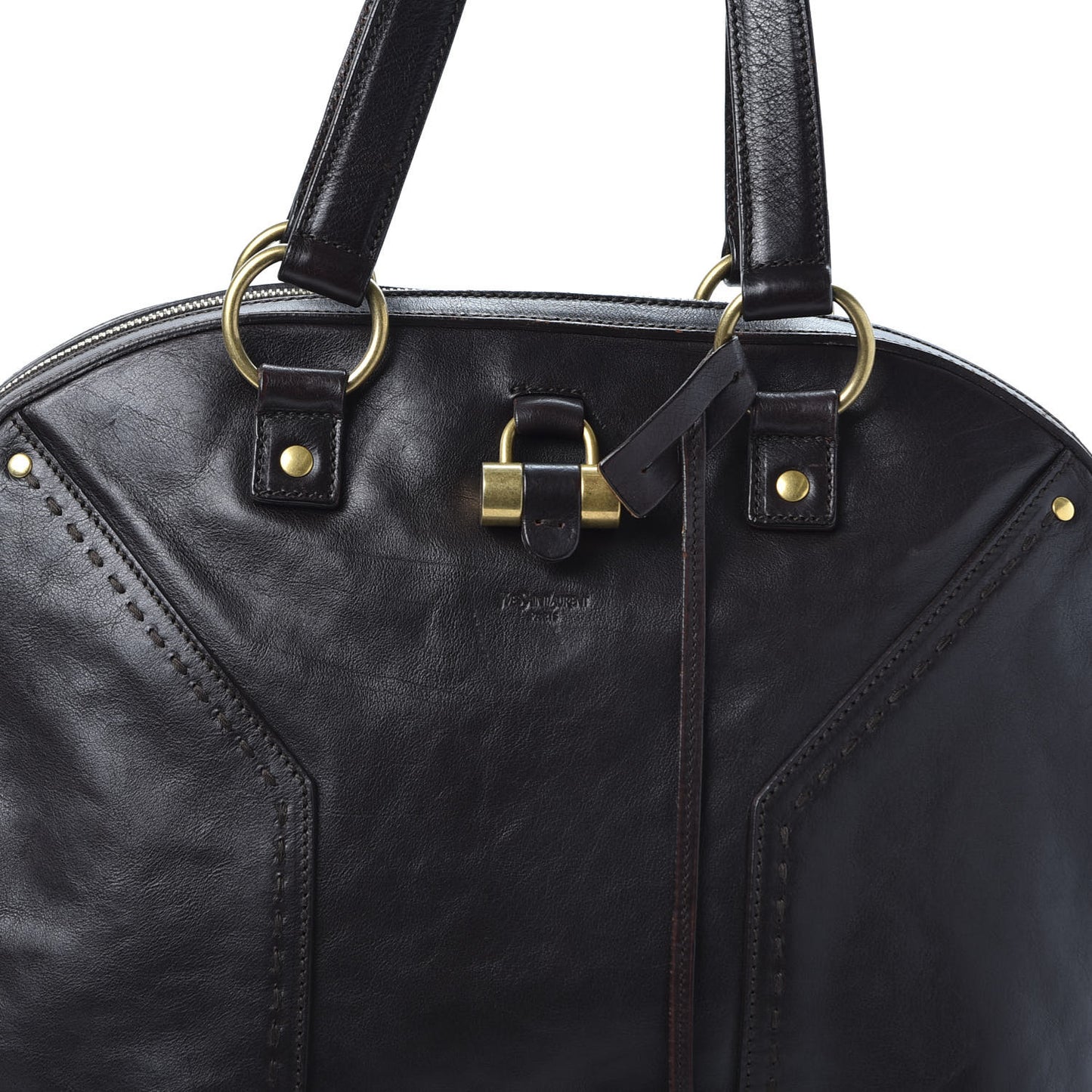 Calfskin Oversized Muse Brown