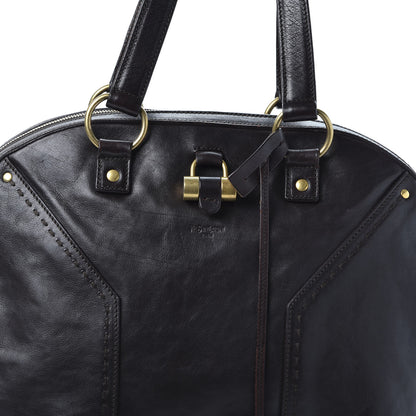 Saint Laurent Calfskin Oversized Muse Brown 10 of 10