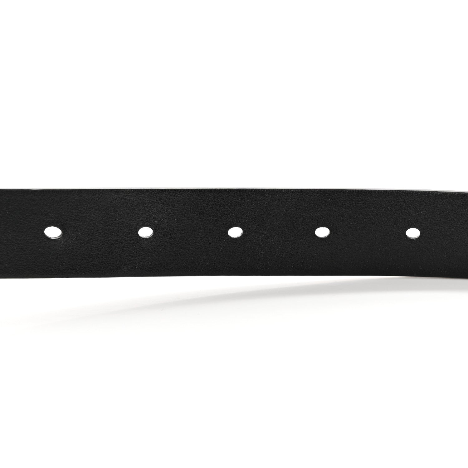 Christian Dior Calfskin 30 Montaigne Cut-Out CD Belt 95 38 Black 4 of 10