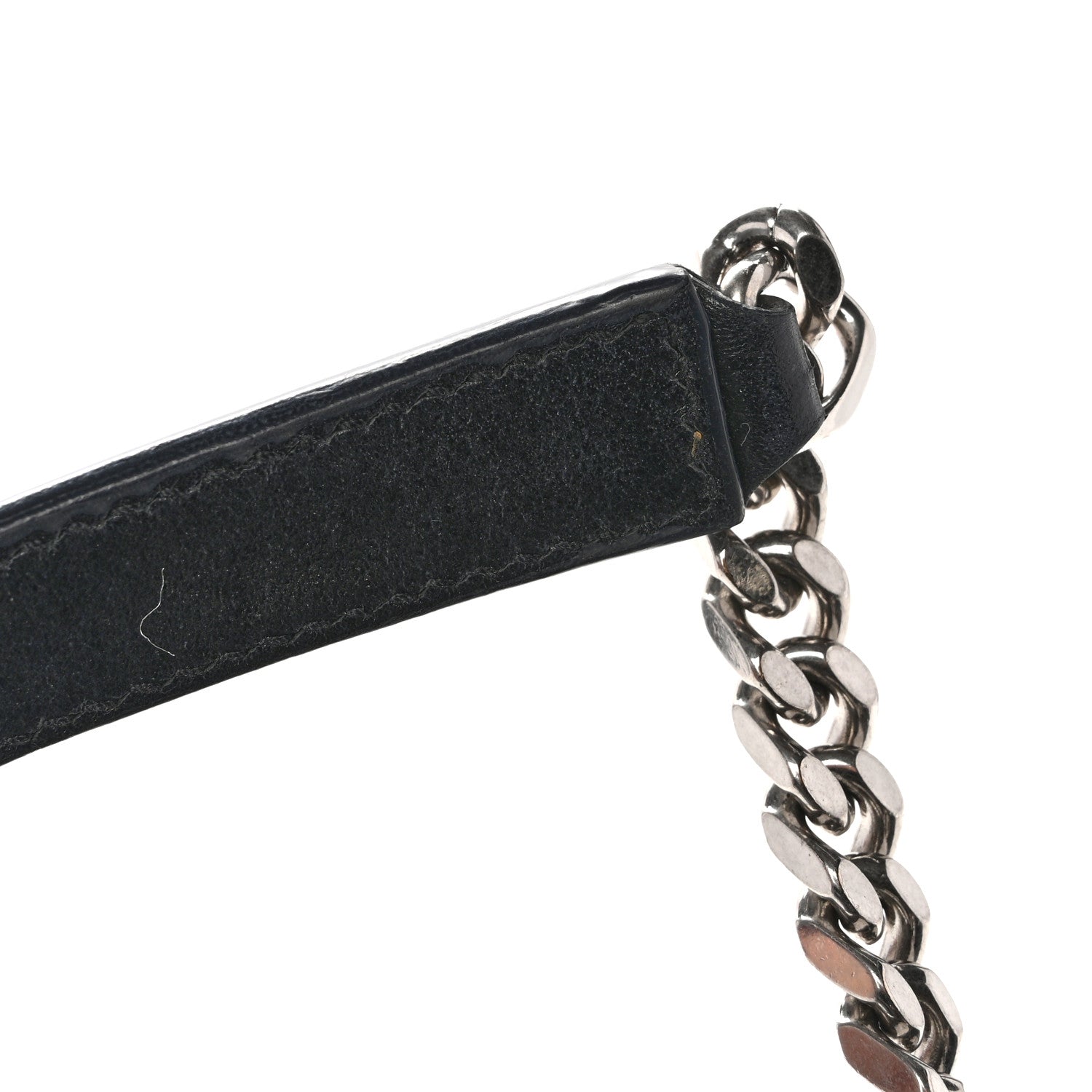 Saint Laurent Calfskin Y Quilted Monogram Medium Loulou Chain Satchel Black 14 of 14