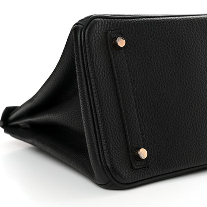 Hermes Togo Birkin 30 Black 9 of 12