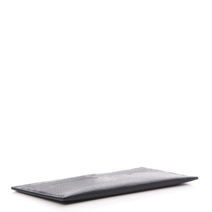 Louis Vuitton Calfskin Felicie Chain Wallet Card Holder Insert Black 3 of 5