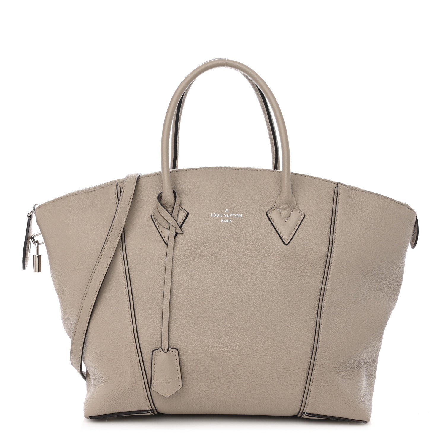 Louis Vuitton Veau Cachemire Soft Lockit PM Galet 1 of 13