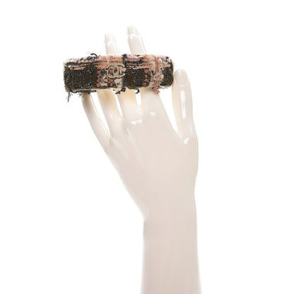 Chanel Tweed CC Wide Bangle M Multicolor 2 of 3