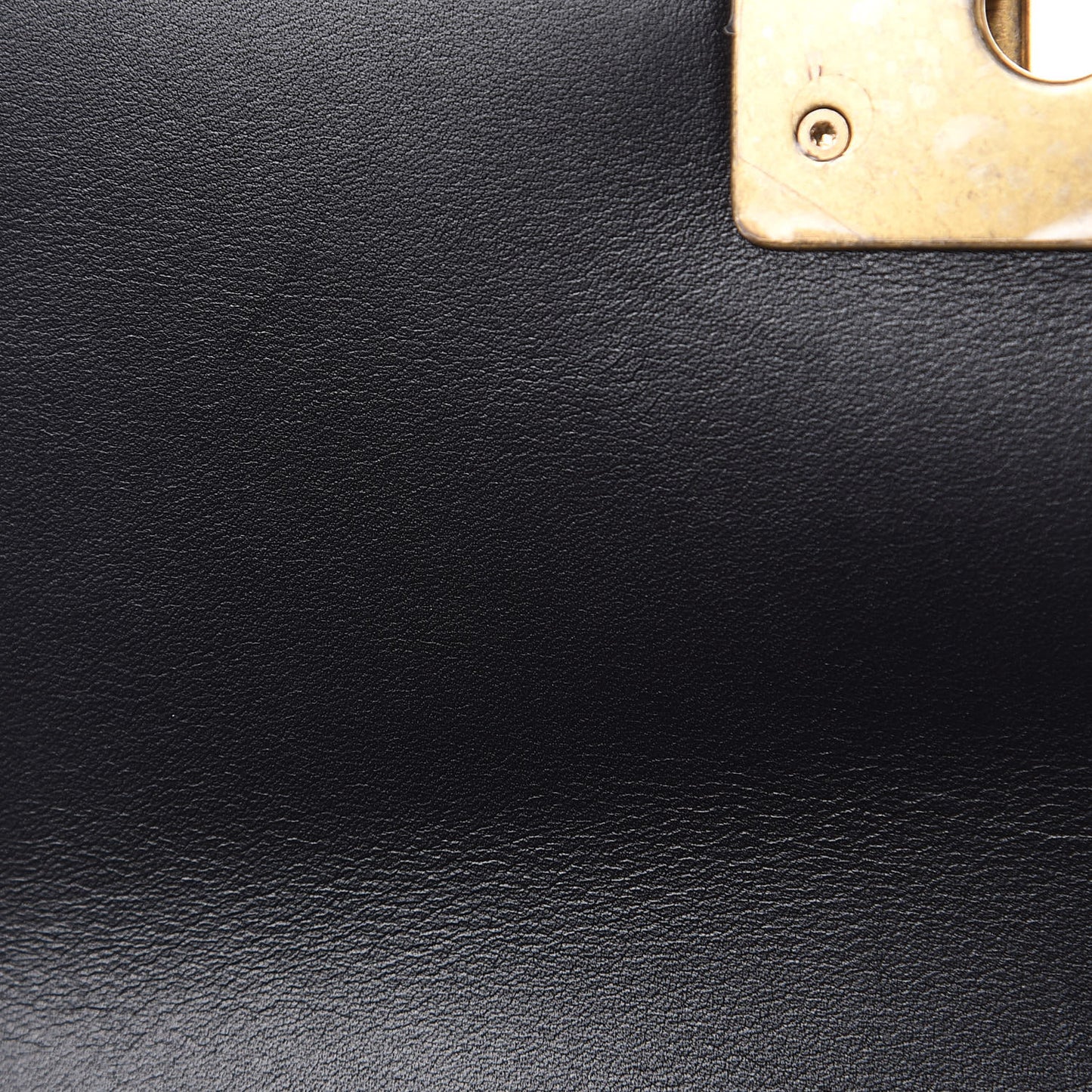 Calfskin Crocodile Embossed Graffiti Small Cocodile Boy Flap Black Gold