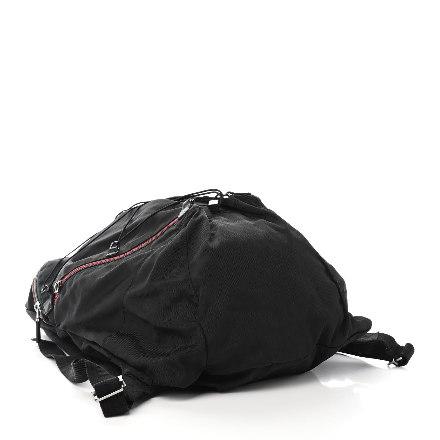 Gucci Nylon Web Backpack Black 3 of 5