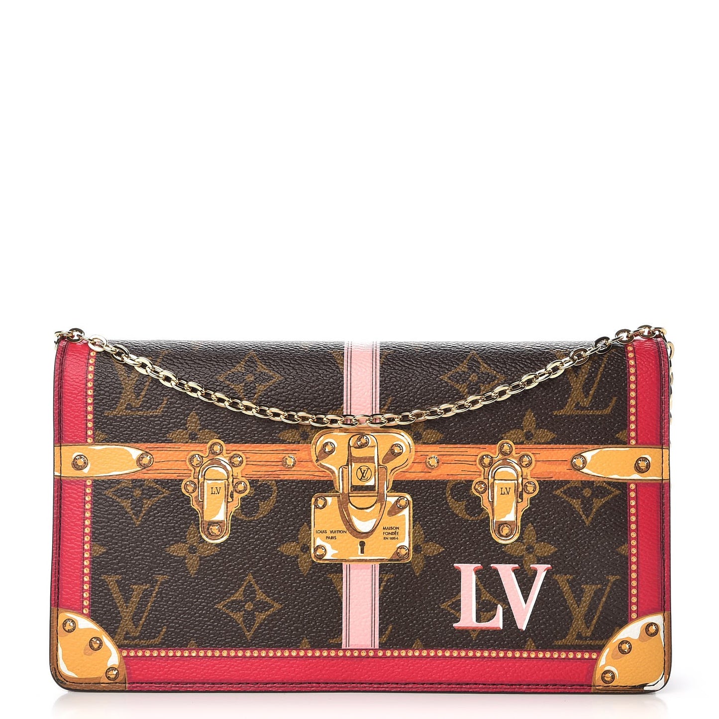 Monogram Summer Trunks Pochette Weekend