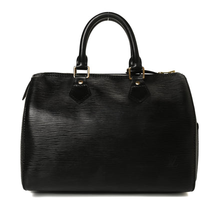 Louis Vuitton Epi Speedy 25 Black 1 of 19