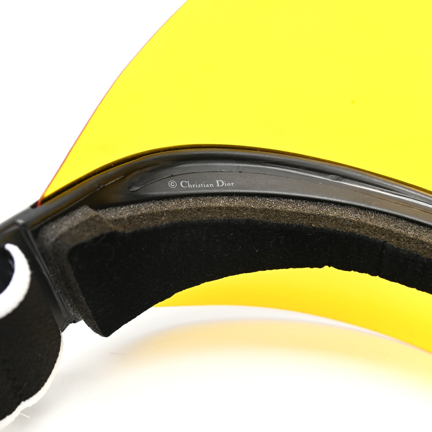 Christian Dior DiorClub1 Sun Visor Yellow 8 of 9