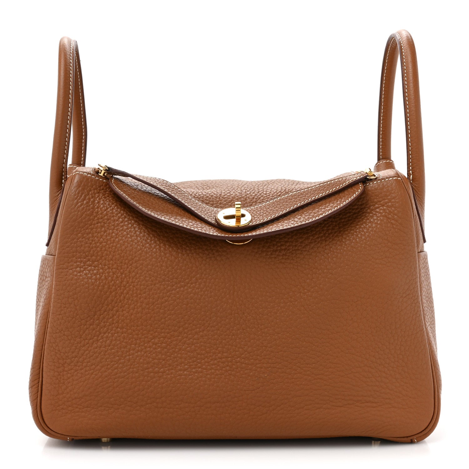 Hermes Taurillon Clemence Lindy 30 Gold 1496071 – FASHIONPHILE