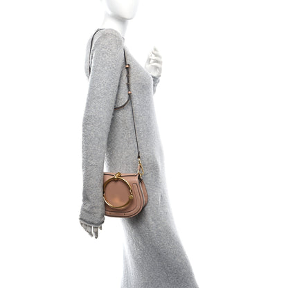 Chloe Calfskin Suede Small Nile Bracelet Bag Biscotti Beige 2 of 9