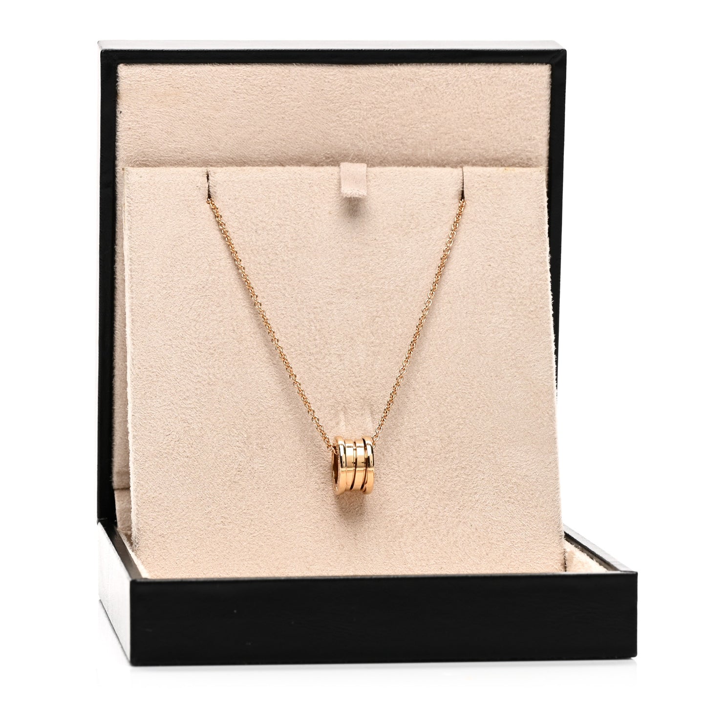 18K Rose Gold B.Zero1 Pendant Necklace