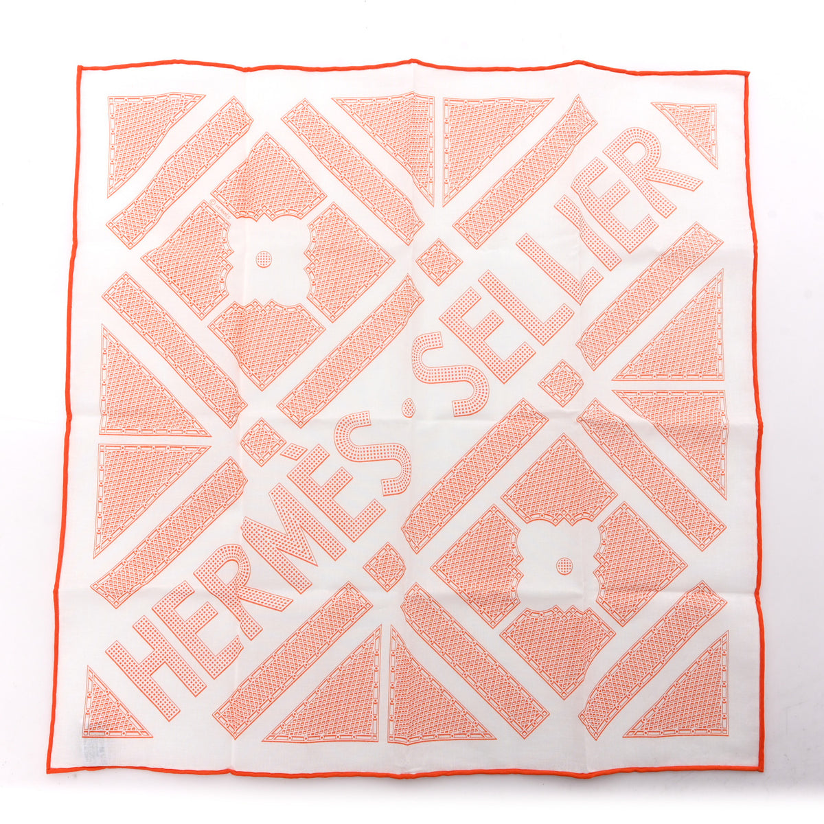 Cotton Gavroche Sellier Pocket Square Scarf