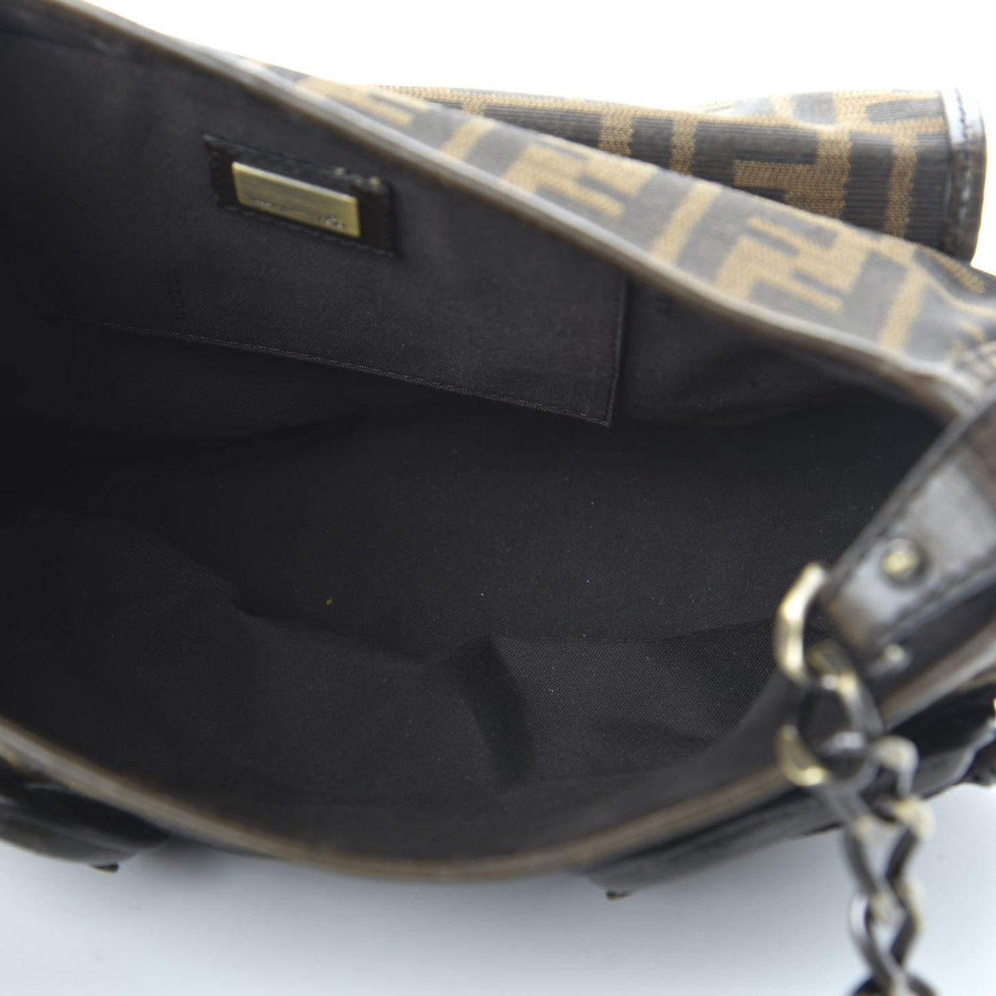 Zucca B Bis Flap Bag Tobacco Castagna
