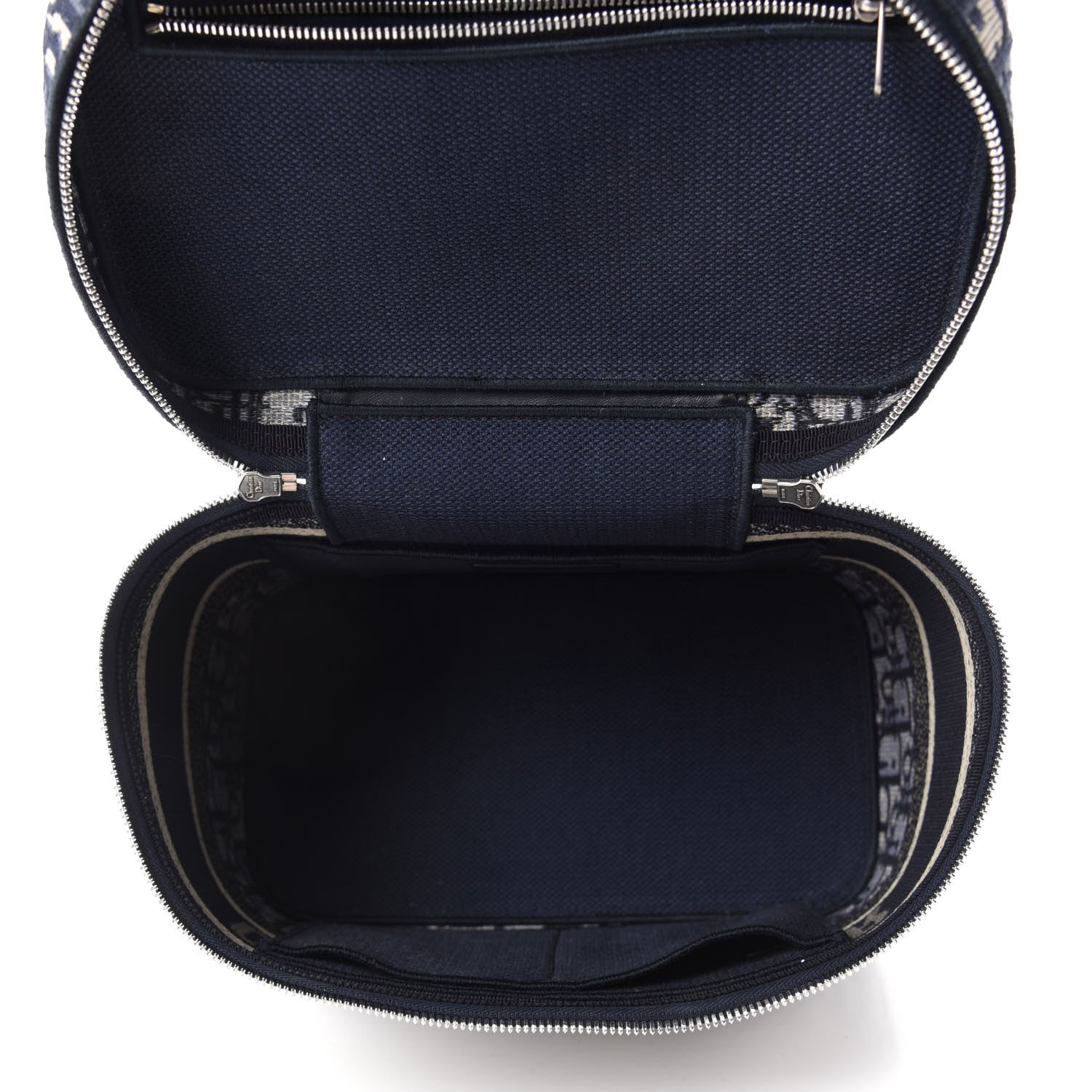 Christian Dior Oblique Diortravel Vanity Case Blue 5 of 7