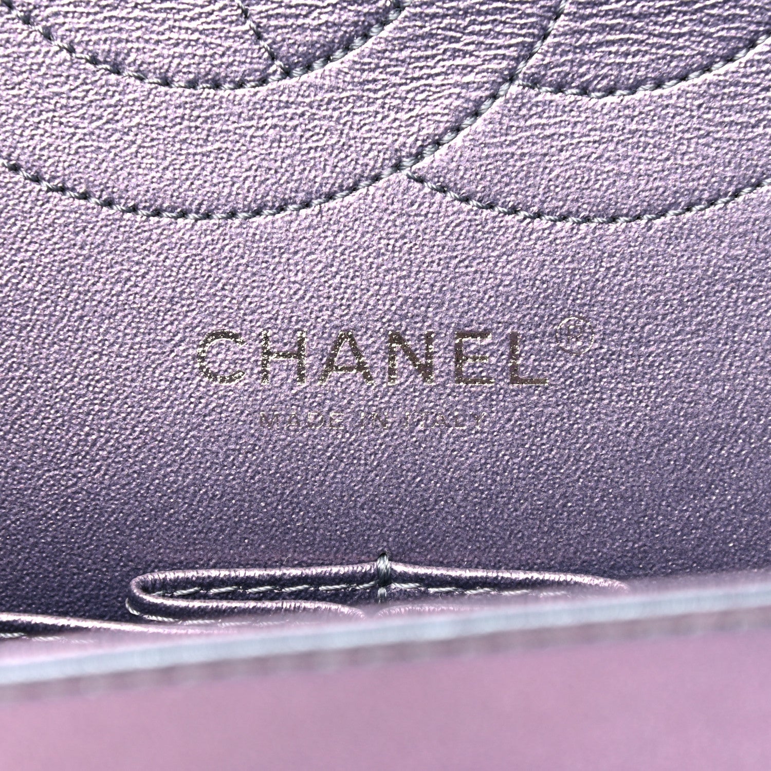 Chanel Iridescent Lambskin Quilted 2.55 Reissue 226 Flap Light Purple 6 of 12